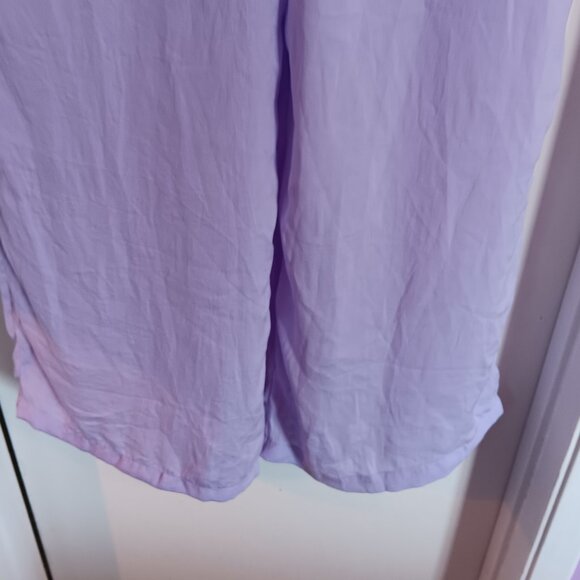Aware VERO MODA Women's VMDARCY HW Wide Leg Pants Lavender Size Large N… - Picture 4 of 13
